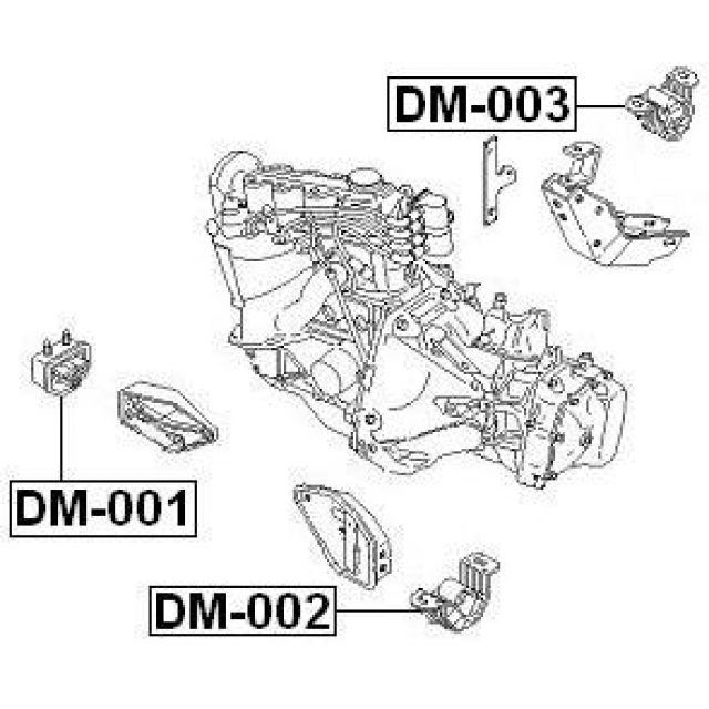 LEFT ENGINE MOUNT - Image 2
