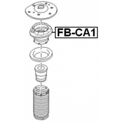 Alternative view of FRONT SHOCK ABSORBER BEARING