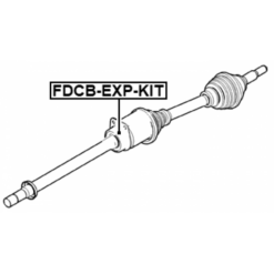 Alternative view of AXLE SHAFT BEARING