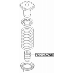 Alternative view of REAR SHOCK ABSORBER JOUNCE BUMPER