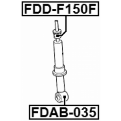 Alternative view of FRONT SHOCK ABSORBER JOUNCE BUMPER