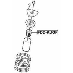 Alternative view of FRONT SHOCK ABSORBER JOUNCE BUMPER