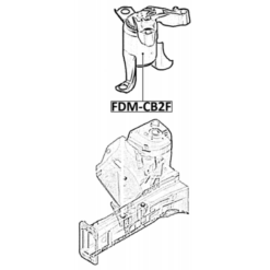Alternative view of FRONT ENGINE MOUNT (HYDRO)
