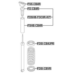 Alternative view of REAR SPRING UPPER SEAT