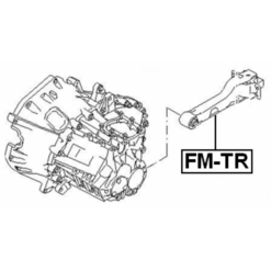 Alternative view of TRANSMISSION MOUNT