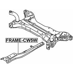Alternative view of FRAME FRONT SUSPENSION