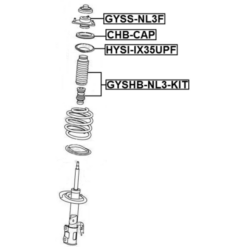 Alternative view of BOOT WITH JOUNCE BUMPER FRONT SHOCK ABSORBER KIT