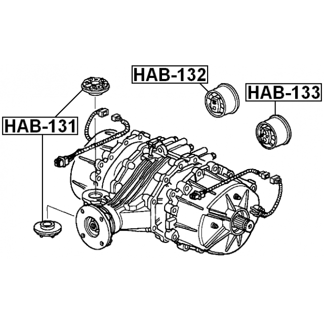 DIFFERENTIAL MOUNT BUSHING - Image 2