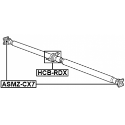 Alternative view of DRIVE SHAFT BEARING (REPAIR KIT)