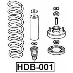 Alternative view of FRONT SHOCK ABSORBER JOUNCE BUMPER