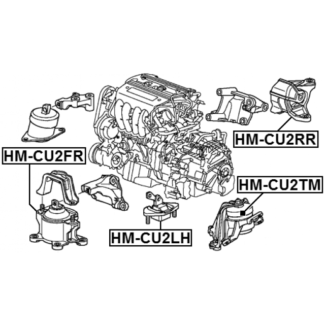 REAR ENGINE MOUNT - Image 2