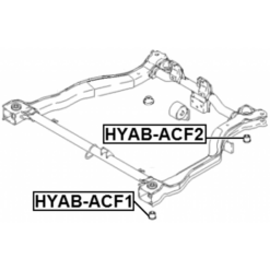 Alternative view of SUBFRAME BUSHING