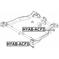 Alternative view of SUBFRAME BUSHING