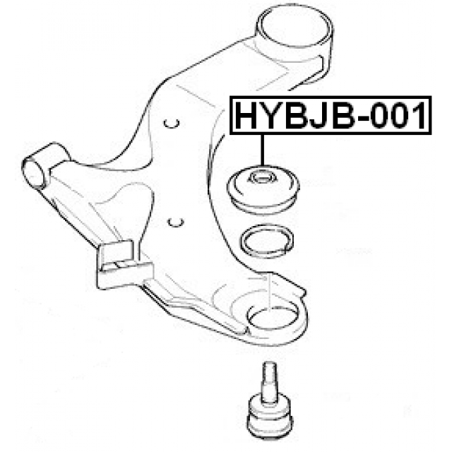 BALL JOINT BOOT 38.5X31X16 - Image 2