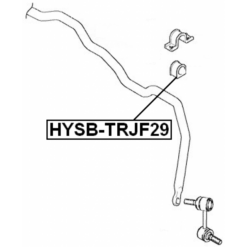 Alternative view of FRONT STABILIZER BAR BUSH D29