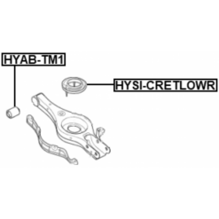 Alternative view of REAR SPRING LOWER SEAT