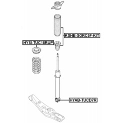 Alternative view of REAR SPRING UPPER SEAT