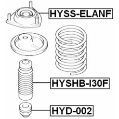 Alternative view of FRONT SHOCK ABSORBER MOUNTING