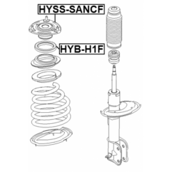 Alternative view of FRONT SHOCK ABSORBER MOUNTING