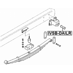 Alternative view of LEAF SPRING BUSHING