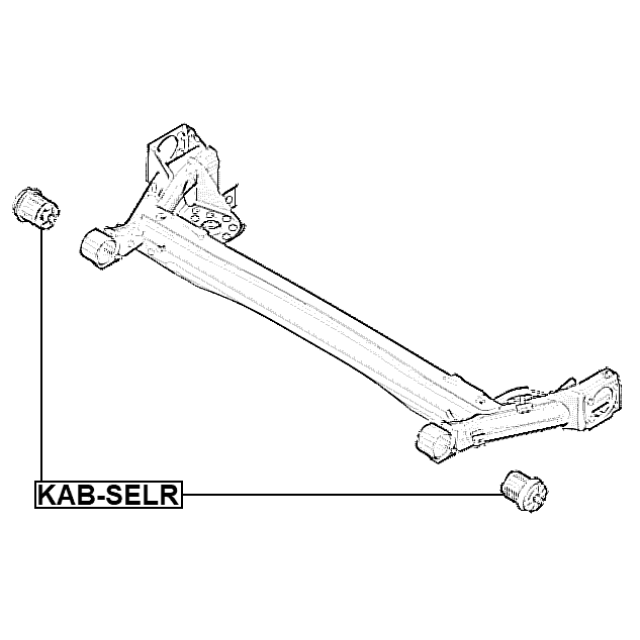 REAR CROSSMEMBER BUSHING - Image 2