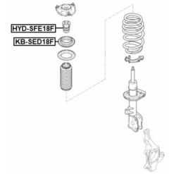 Alternative view of FRONT SHOCK ABSORBER BEARING