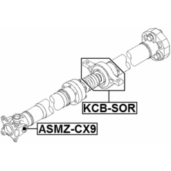 Alternative view of DRIVE SHAFT BEARING (REPAIR KIT)