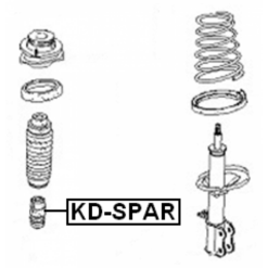 Alternative view of REAR SHOCK ABSORBER JOUNCE BUMPER