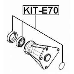 Alternative view of REPAIR KIT, BALL BEARING FRONT AXLE SHAFT 35X62X14