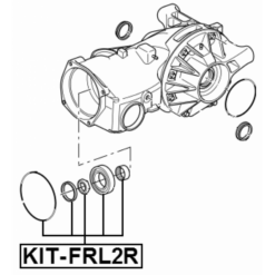 Alternative view of REPAIR KIT, ROLLER BEARING REAR AXLE SHAFT