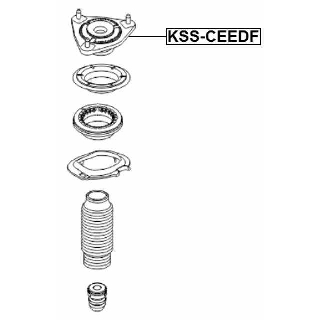 FRONT SHOCK ABSORBER MOUNTING - Image 2