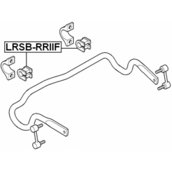 Alternative view of FRONT STABILIZER BAR BUSH