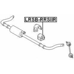 Alternative view of REAR STABILIZER BAR BUSH D33.4