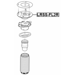 Alternative view of REAR SHOCK ABSORBER MOUNTING
