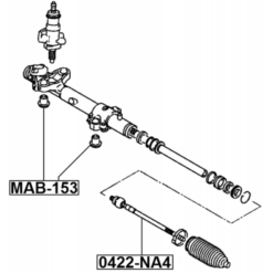 Alternative view of STEERING RACK BUSHING