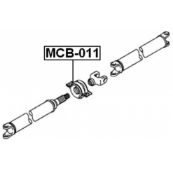 Alternative view of DRIVE SHAFT BEARING