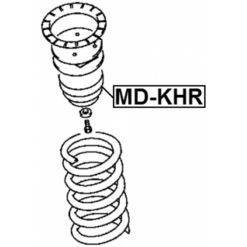 Alternative view of REAR SHOCK ABSORBER JOUNCE BUMPER