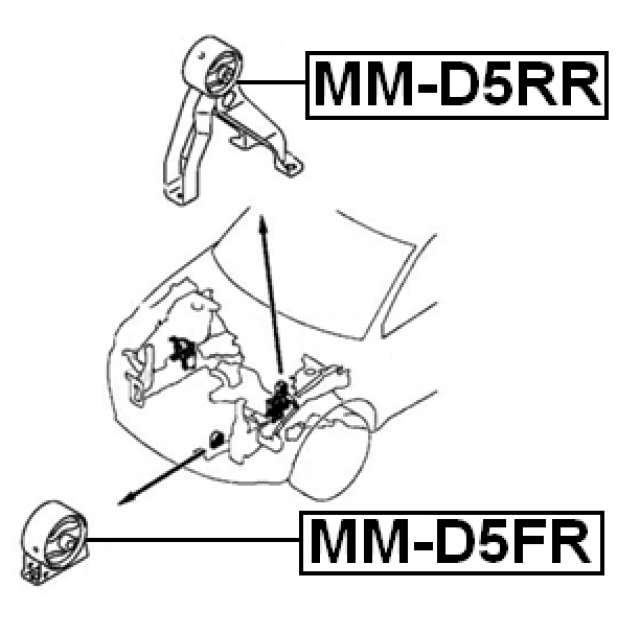 FRONT ENGINE MOUNT MT/CVT - Image 2