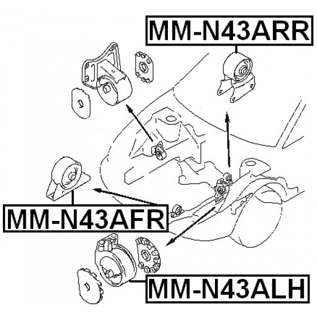 FRONT ENGINE MOUNT AT - Image 2