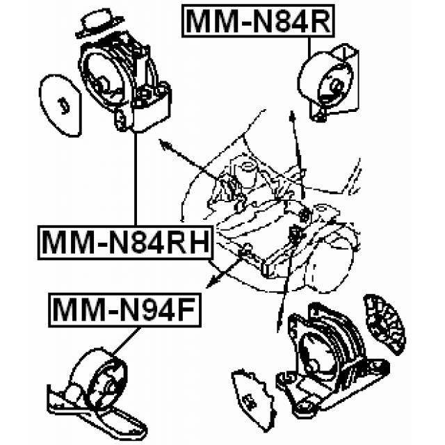 REAR ENGINE MOUNT - Image 2