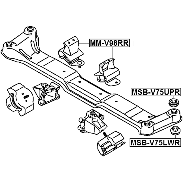 REAR ENGINE MOUNT - Image 2