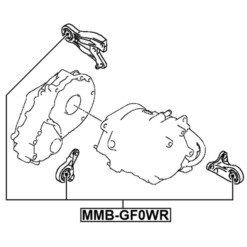 Alternative view of DIFFERENTIAL MOUNT BUSHING