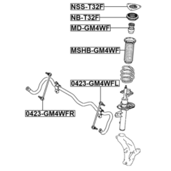 Alternative view of FRONT SHOCK ABSORBER BOOT (WITH SPRING SEAT)