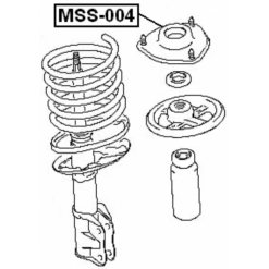 Alternative view of FRONT SHOCK ABSORBER MOUNTING