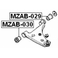 Alternative view of FRONT BUSHING, FRONT CONTROL ARM