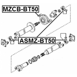 Alternative view of DRIVE SHAFT BEARING