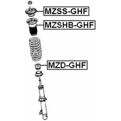 Alternative view of FRONT SHOCK ABSORBER JOUNCE BUMPER