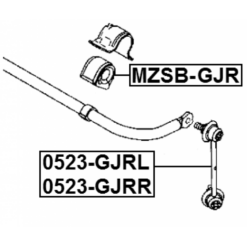 Alternative view of REAR STABILIZER BAR BUSH