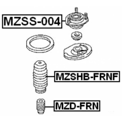 Alternative view of FRONT SHOCK ABSORBER MOUNTING