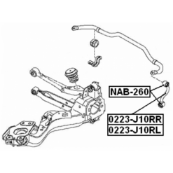 Alternative view of REAR ROD BUSHING